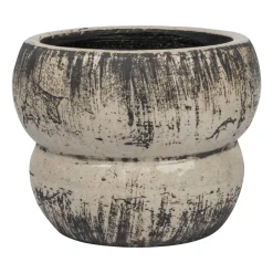 Clearance Mette Ditmer Maceta Raw Ø17 cm, Off-white Gris