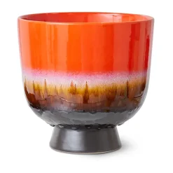 Best HKliving Maceta Retro Ø20,5 cm, Cherry red Multi