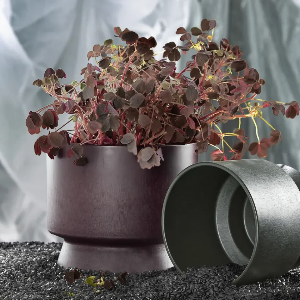 Outlet Rosendahl Maceta Ro Ø19 cm, Bordeaux Rojo