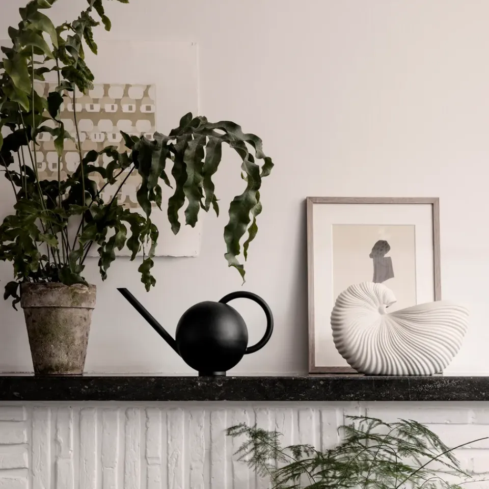 Online Ferm Living Maceta Shell, Off white Blanco