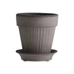 Clearance Bergs Potter Maceta Simona Ø12 cm, Gris