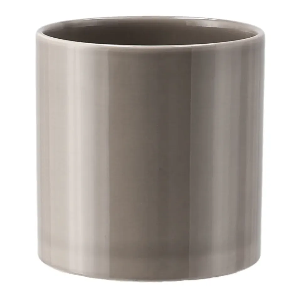 Best Scandi Living Maceta Sleek Ø12 cm, Beige