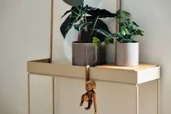 Best Scandi Living Maceta Sleek Ø12 cm, Beige