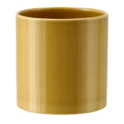 Online Scandi Living Maceta Sleek Ø12 cm, Mostaza Amarillo