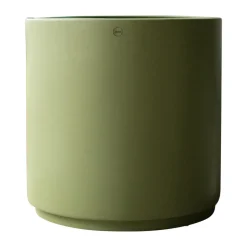 DBKD Maceta Solid green, XL, Ø40 cm Verde