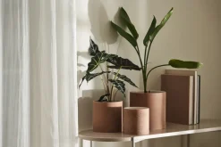 Clearance Scandi Living Maceta Speckled Ø12 cm, Óxido Marrón