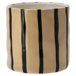 Scandi Living Maceta Thrive Ø16 cm, Beige-negro BeigeNegro