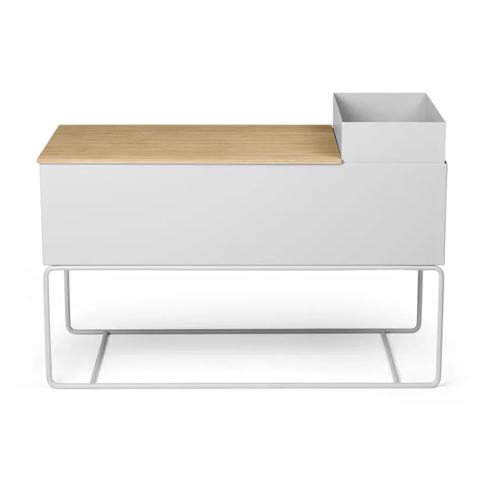 Sale Ferm Living Macetero grande, Light grey Gris