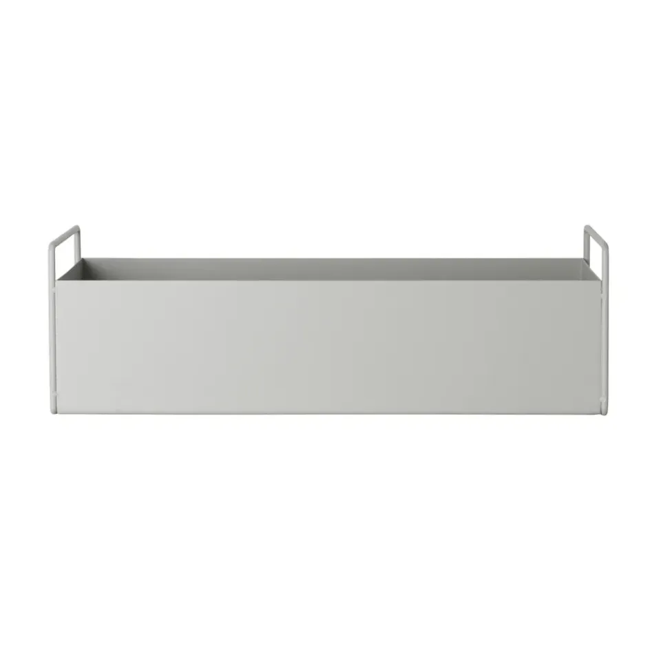 Sale Ferm Living Macetero Plant Box S, claro Gris