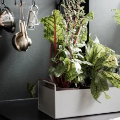 Sale Ferm Living Macetero Plant Box S, claro Gris