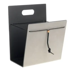 LIND DNA Magazine Holder Nupo M, Light grey-anthracite Gris