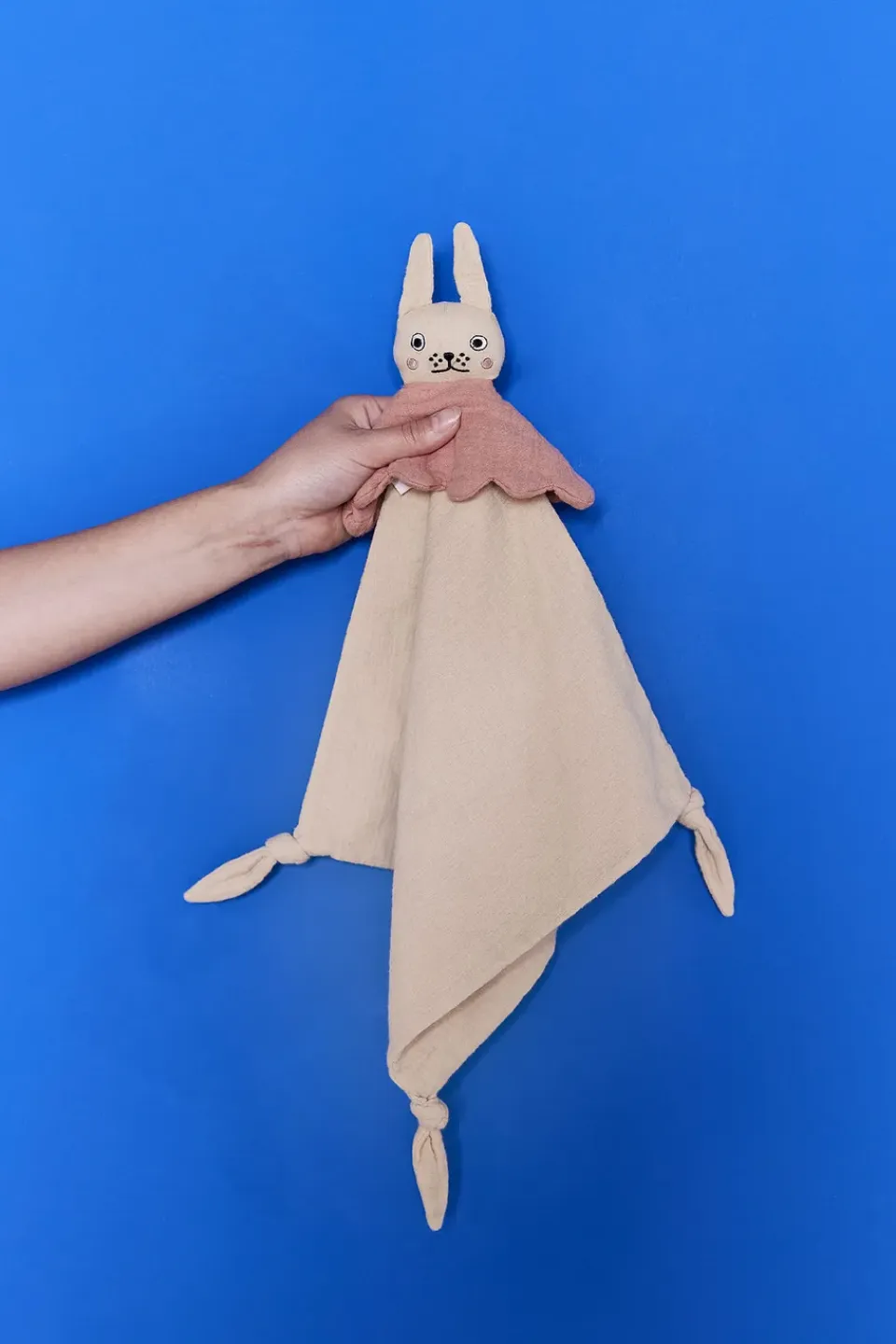 Discount OYOY Manta con peluche Ninka Rabbit 40x40 cm, Beige