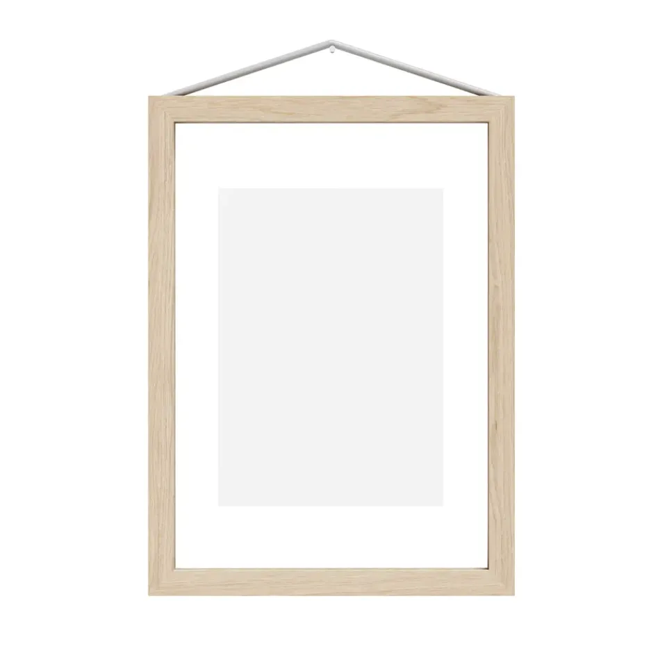New MOEBE Marco de fresno A5 16,8x23,2 cm, Transparent, Wood, Black MarrónNegro