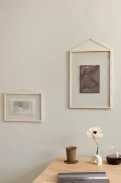 Hot MOEBE Marco de fresno A3 31,3x44,1 cm, Transparent, Wood, Black MarrónNegro