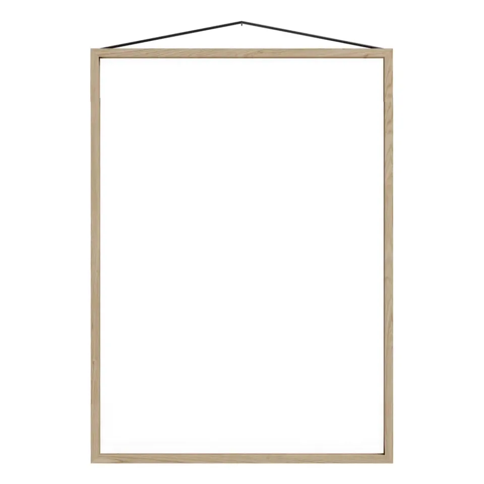 Sale MOEBE Marco de roble 50x70 cm, Transparent, Wood, Black MarrónNegro
