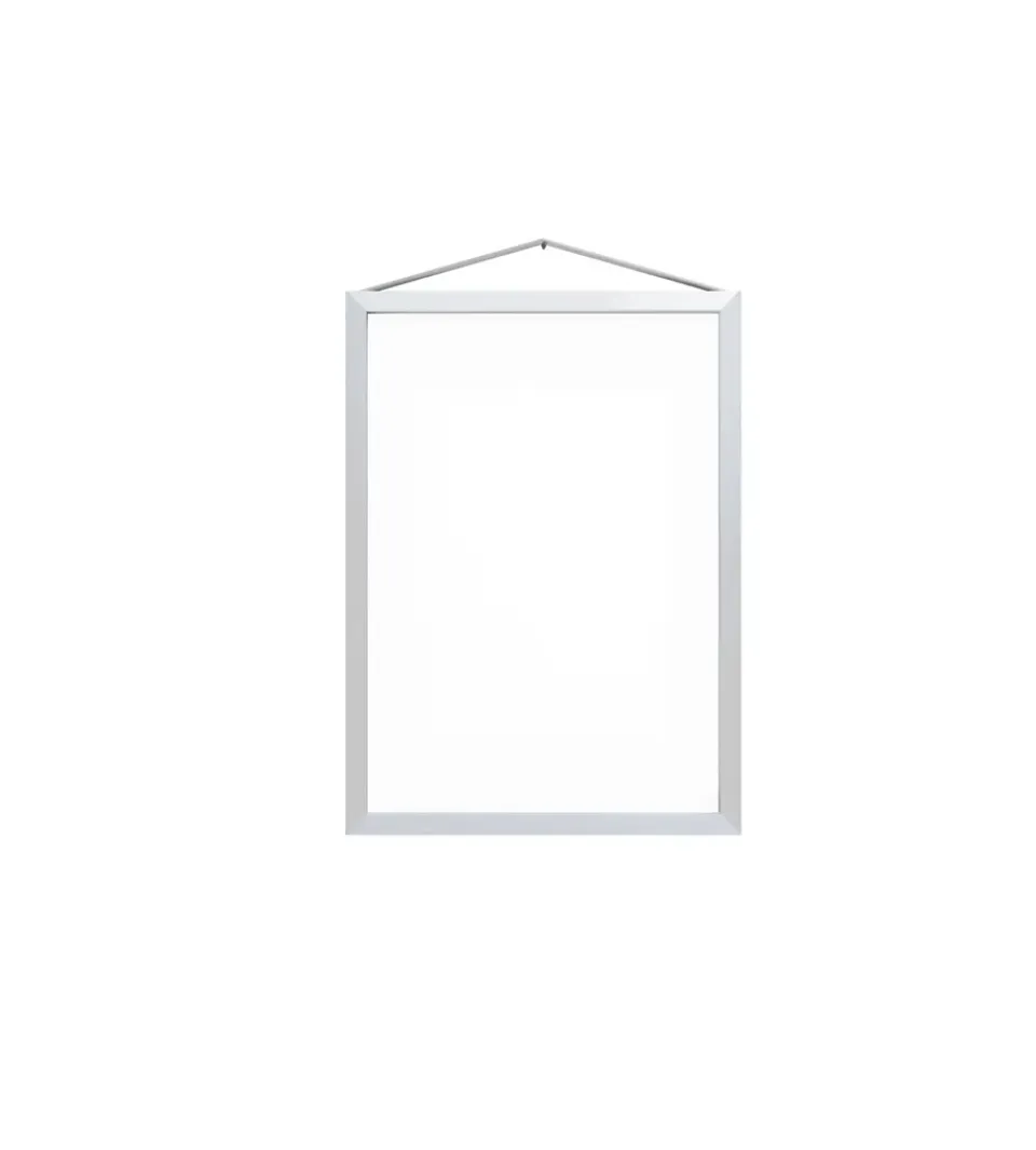Sale MOEBE Marco A4 22,6x31,3 cm, Brushed aluminium Plateado