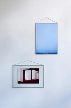 Sale MOEBE Marco A4 22,6x31,3 cm, Brushed aluminium Plateado