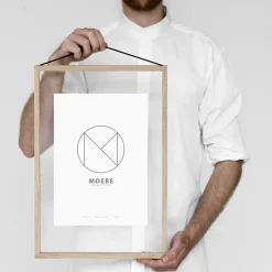 MOEBE Marco Frame A3 31,7x44 cm, Roble Marrón