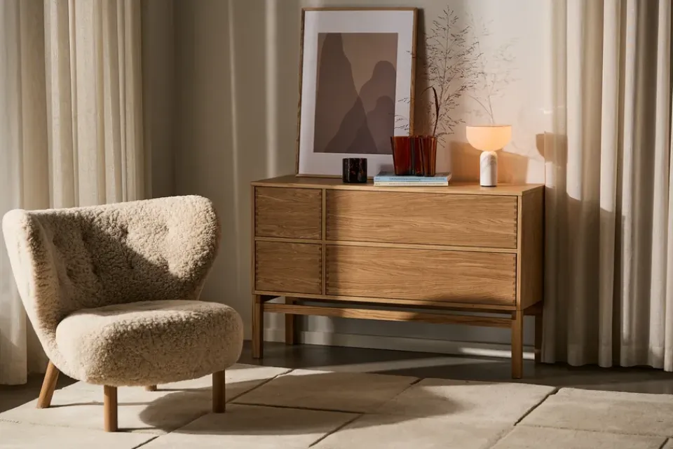 Clearance Scandi Essentials Marco Stensö roble, 50x70 cm Marrón