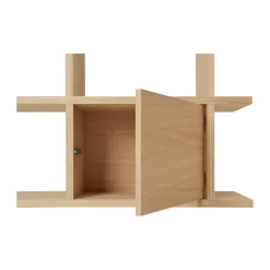 Ferm Living Módulo de estantería de armario Kona, Natural Beige