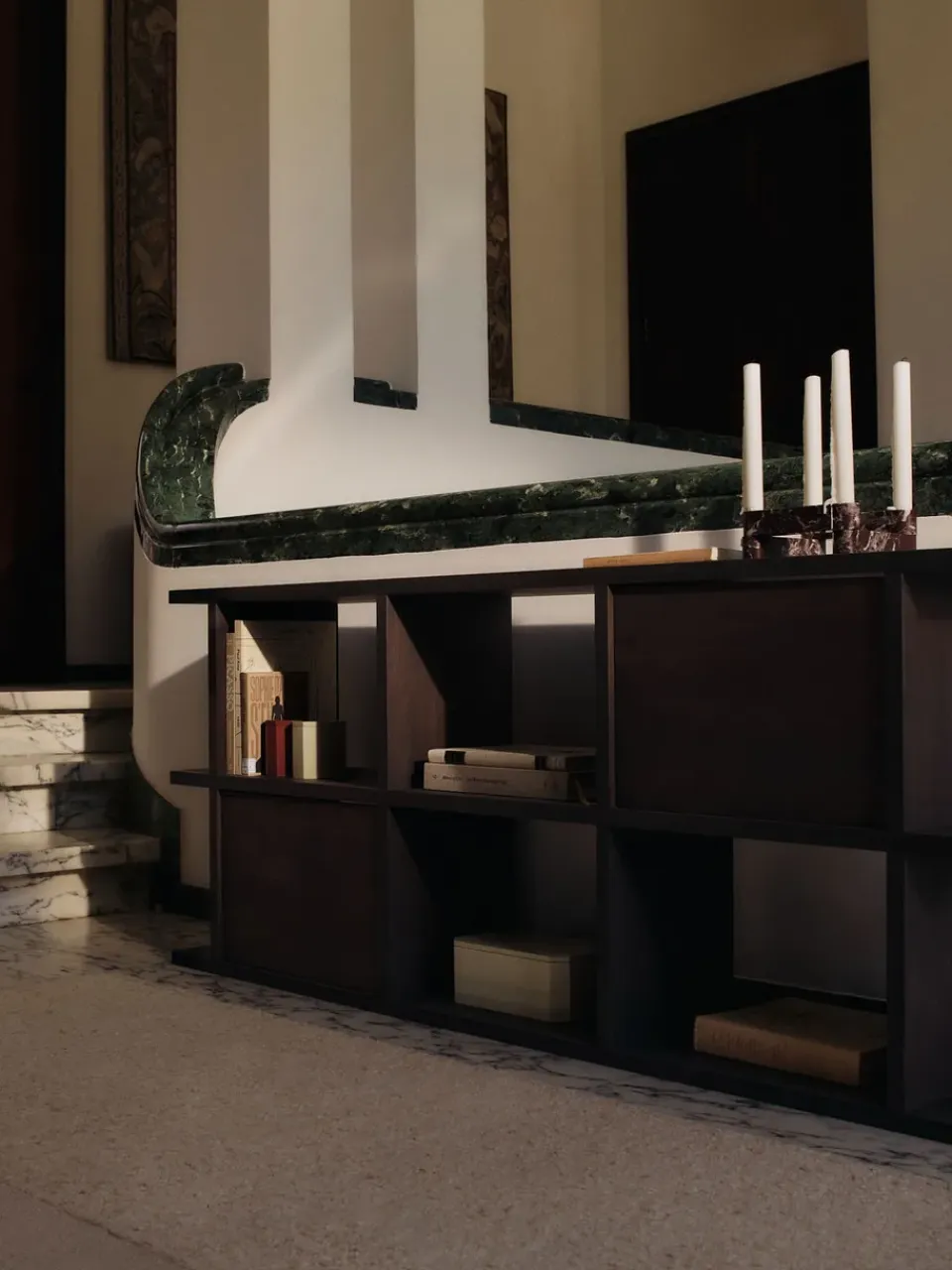 Online Ferm Living Módulo de estantería de armario Kona, Dark Stained Marrón