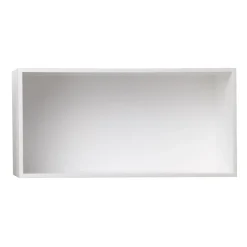 Outlet Muuto Módulo de estantería Mini Stacked large, Blanco