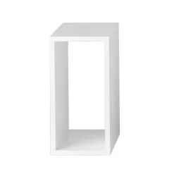 New Muuto Módulo de estantería Stacked 2.0 abierto, small, Blanco