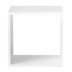 Best Muuto Módulo de estantería Stacked 2.0 abierto, mediano, Blanco
