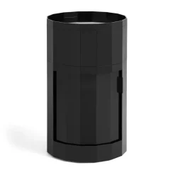 Discount HAY Mesa auxiliar Facet Cabinet 101, Anthracite Negro