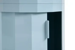 HAY Mesa auxiliar Facet Cabinet 110 , Misty blue Azul