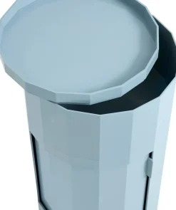 HAY Mesa auxiliar Facet Cabinet 110 , Misty blue Azul