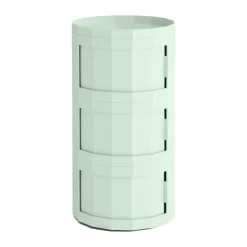 HAY Mesa auxiliar Facet Cabinet 30, Soft mint Verde