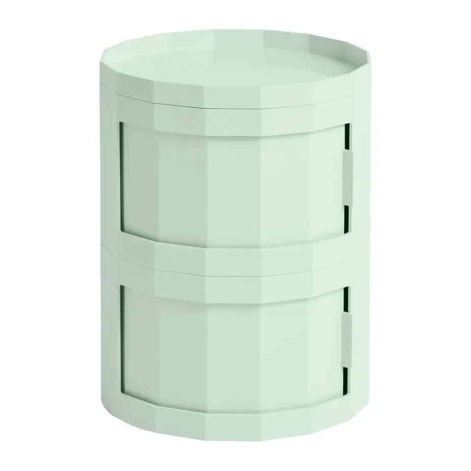 Clearance HAY Mesa auxiliar Facet Cabinet 20, Soft mint Verde