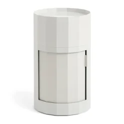 Clearance HAY Mesa auxiliar Facet Cabinet 101, Misty grey Gris