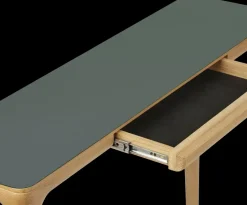 Discount Umage Mesa auxiliar Heart'n'Soul 120 cm, Oak-moss green BeigeVerde