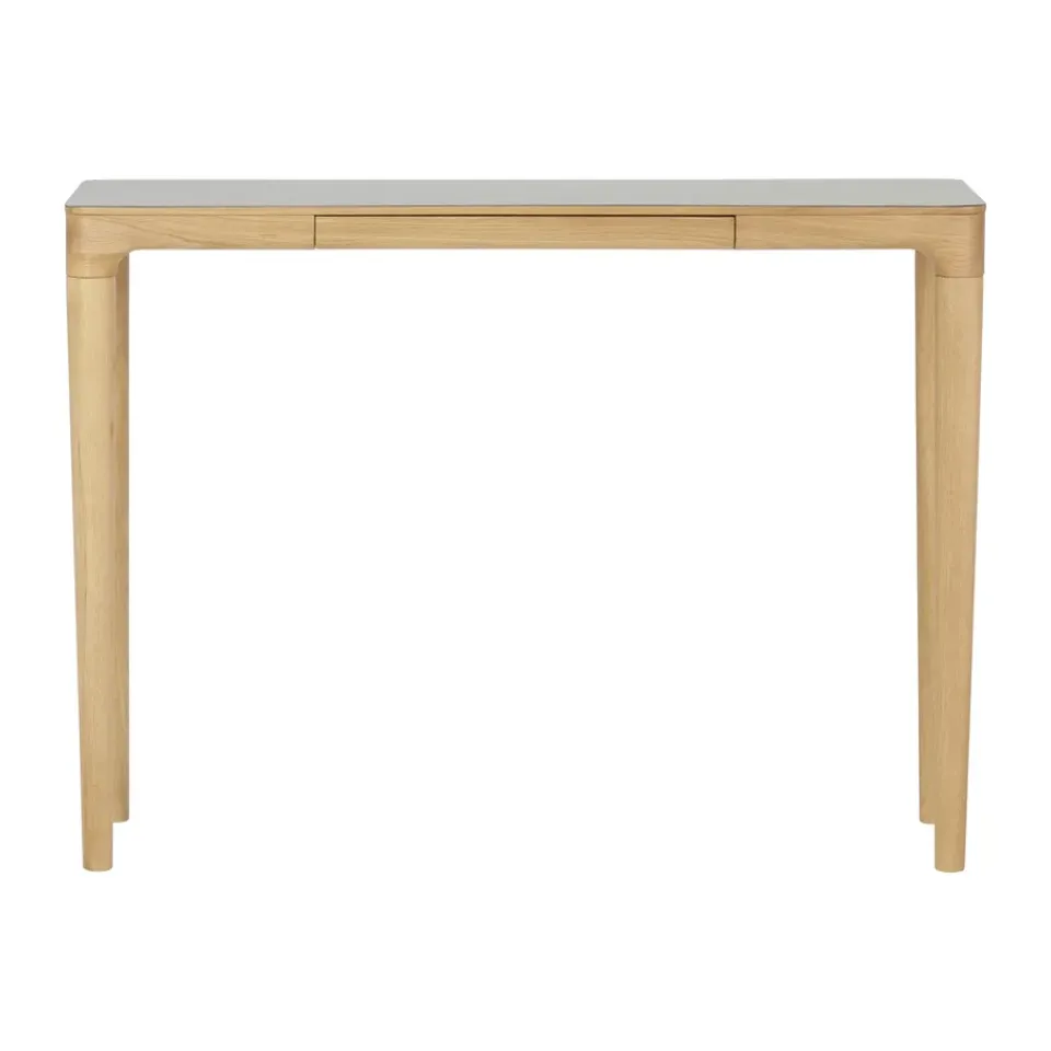 Best Umage Mesa auxiliar Heart'n'Soul 120 cm, Oak-cloud grey BeigeGris