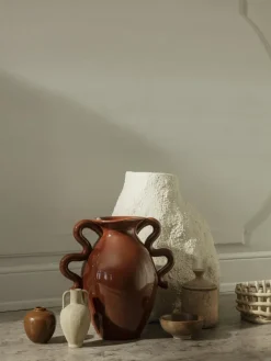 Sale Ferm Living Mini jarrón Ary small, Soil Marrón
