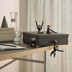 Clearance Kay Bojesen Denmark Mono mini Kay Bojesen, Roble teñido oscuro Marrón