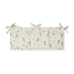 Clearance Garbo&Friends Organizador de cama acolchado satin Bluebell, 18x43 cm Beige
