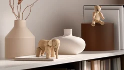 Online Kay Bojesen Denmark Oso de madera Liliput Kay Bojesen, Roble natural, arce natural Beige