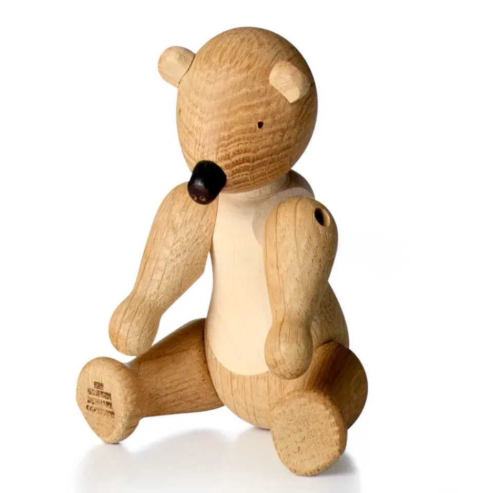 Hot Kay Bojesen Denmark Oso de madera, roble-arce Marrón