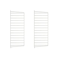 New String Panel de pared , , 75x30 cm, paquete de 2 Beige