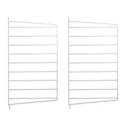 Online String Panel de pared , , 50x30 cm, paquete de 2 Blanco