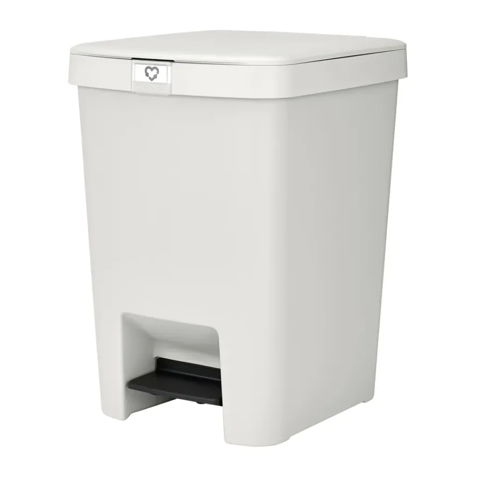 Outlet Brabantia Papelera con pedal StepUp de 25 L, claro Gris