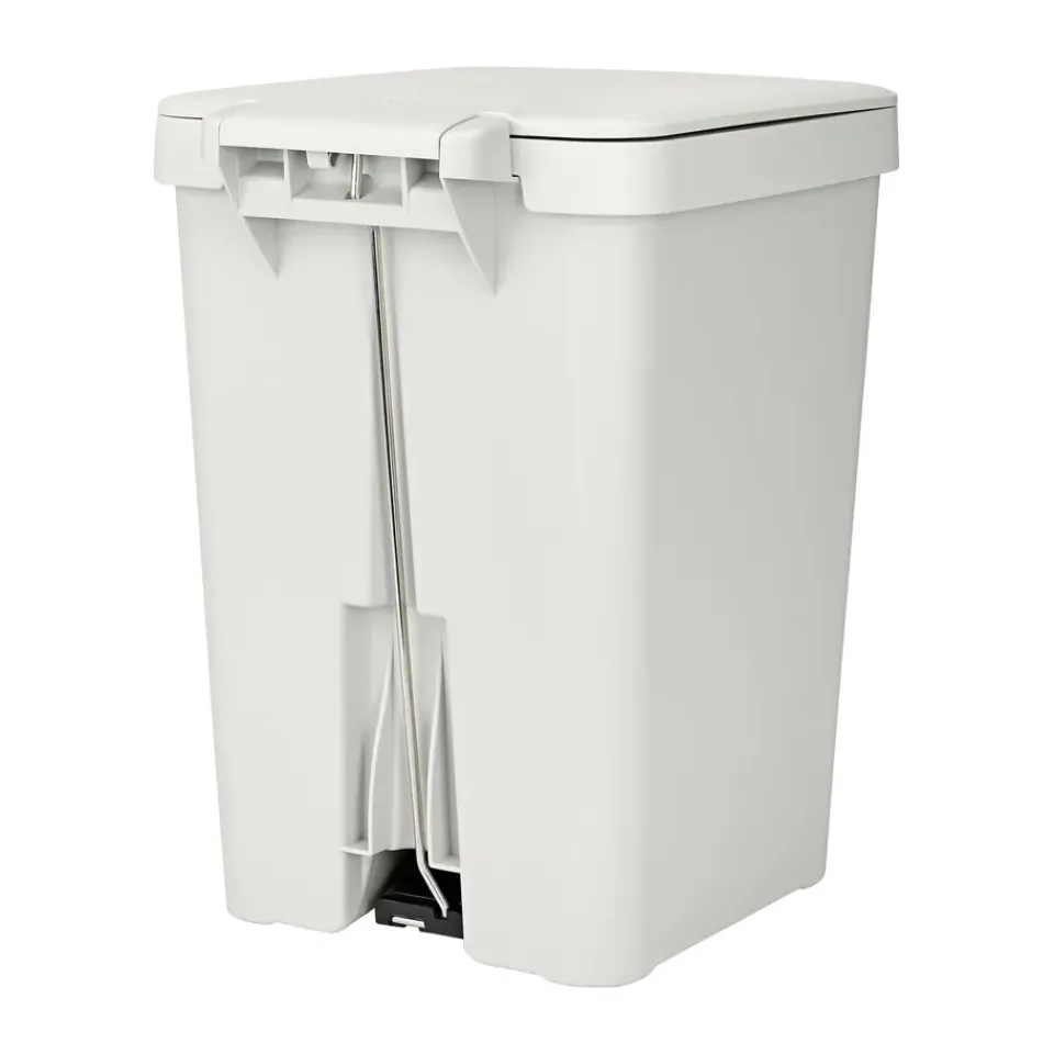 Outlet Brabantia Papelera con pedal StepUp de 25 L, claro Gris