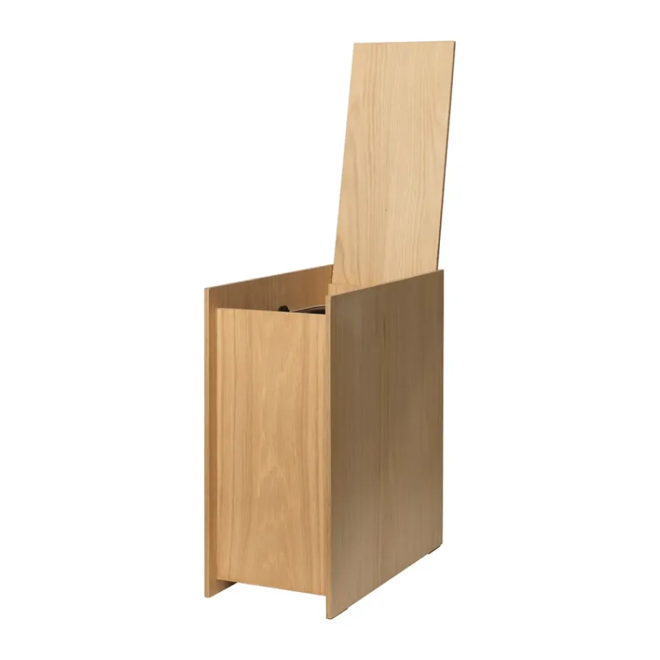 Ferm Living Papelera Sama , Roble, 50 L Beige
