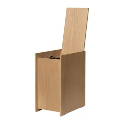 Hot Ferm Living Papelera Sama , Roble, 35 L Beige