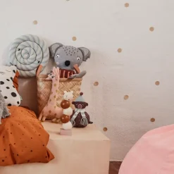 Best OYOY Peluche Baby Guggi Giraffe, Rose-ámbar Rosa