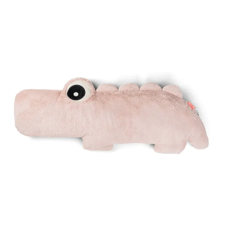 Done by deer Peluche Croco big 100 cm, Powder Beige