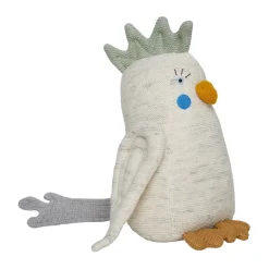 Hot OYOY Peluche Kai parakeet, Offwhite-light mint Multi